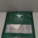 OTOSTAR Pack of 4 Outdoor Waterproof Throw Pillow Covers 16x16 Inch Decorative Outdoor Pillow Covers Garden Modern Black Geometric Cushion Cases for Patio Furniture Couch Ten Bench (Black)