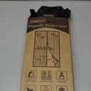 Mesh Screen with Magnetic Closure-Keeps Bugs Out Let Breeze in, Heavy Duty - Pet and Kid Friendly, Works with Front, Sliding Doors (38 x 82 Inch) (Black)