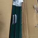 Fence Posts 7FT, Metal U Posts for Wire Fence, 10 Pack，Green