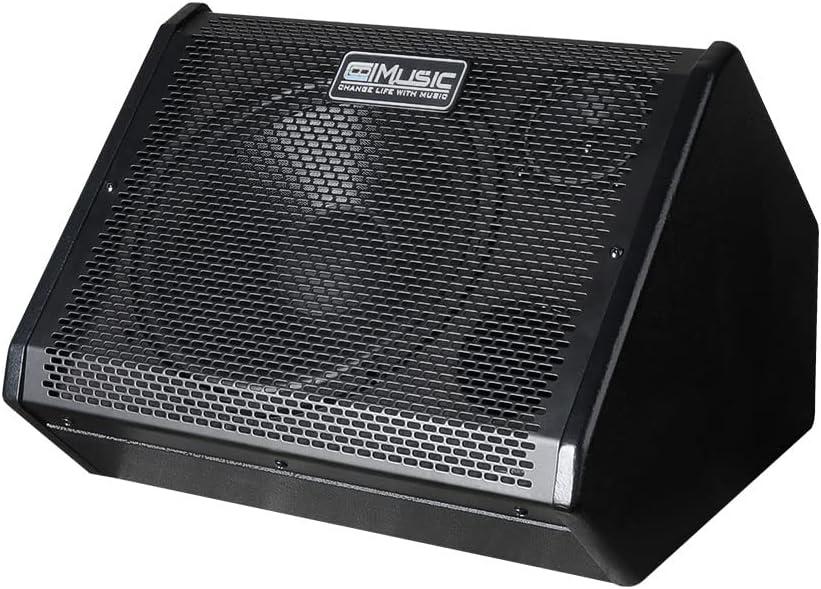 Coolmusic Electric Drum AMP 80-Watt Electronic Drum Amplifier DM80 Keyboard Speaker with Bluetooth