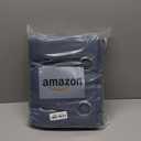 ChrisDowa Blackout Curtains 70 inches Wide for Bedroom - 2 Panels Set Extra Wide Grommet Thermal Insulated Room Darkening Curtains for Living Room (Stone Blue, 70 x 63 Inch)