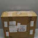 FITKS360 Under Desk Elliptical & Mini Exercise Bike - Seated Electric Leg Exerciser Under Table Oval Electric - Seniors Sit Exerciser Full Assembled Pedal with Remote Control