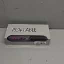 LAMA Cordless Hair Straightener Brush - Portable Hair Brush - 20s Fast Heating - 130 Million Plasma for Frizz-Free Shine, 90000mAh Mini Hair Straightener Comb for Women Travel, LED Display Hot Comb,GY