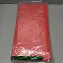 Fixwal Plastic Table Cloth Disposable 9 Pack, 54 x 108 Inch Table Cloths, Valentines Decorations, Valentines Day, Thanksgiving, Rad Tablecloths, Rectangle, Red Plastic Cover, Leakproof & Sturdy, Red