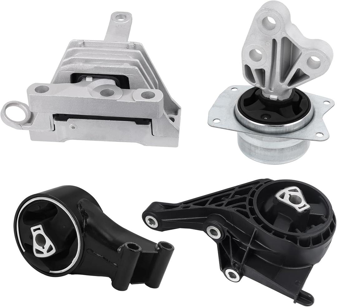 Engine Motor and Transmission Mount Kit Compatible with 2011 Lacrosse L4 2.4L 2011- 2013 Regal L4 2.4L & 2014 Impala L4 2.5L-Automatic Transmission 4pcs A5537 A5532 A5502 A5501