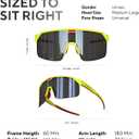 CHAMELO Shield Dual-Tint Sports Sunglasses