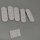 TechRise Door and Window Alarm,Door Alarms for Kids Safety,Easy-to-Install Door Sensor,3-Level Volume Adjustment, Suitable for Doors,Windows,Drawers,Garages,Apartment and Home Safety (White)