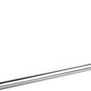 TOGU SUS304 Stainless Steel 6 "Shower Door Handle 18" Towel bar Combination, can be Used as Both Towel bar for Glass Shower Door and Bath Door Pull Handle, Polished Chrome Finish.