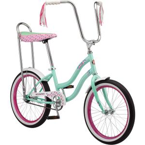 Schwinn Hazel Kids Bike, For Girls and Boys Ages 7 and Up, 20-Inch Wheels, Single Speed, Thinner Grips, Suggested Rider 4'0" to 5'0" Tall (Mint)