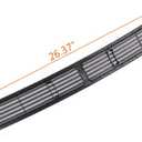 GRAND ORANGE Dash Defrost Cover Left Right Speaker Grille Compatible with 1998-2005 Chevy S10 Jimmy Blazer Sonoma Instrument Panel Defroster Cover Left And Right Speaker Grille