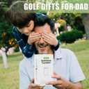 Golf Father's Day Gifts for Dad, 20 Oz Best Dad Golf Coffee Tumbler Cup Stainless Steel Mug with Straw, Lid and Keychain Set for Him Men Husband Boyfriend Father's Day Gift Christmas Gifts