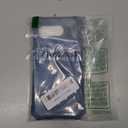 for T-Mobile REVVL 8 Phone Case with Tempered Glass Screen Protector, Slim Soft Silicone Full-Body Protective Cover (Blue)