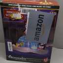 PRESENCE Inflatables Igloo LED Light Up Penguin Fishing, Christmas Blow Up for Garden Lawn Holiday