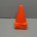 Mirepty 7 Inch Plastic Traffic Cones Sport Training Agility Marker Cone for Soccer, Skating, Football, Basketball, Indoor and Outdoor Games (Orange, 12 Pack)