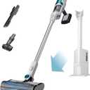 Shark Clean & Empty Cordless Stick Vacuum  Lightweight Cordless Vacuum with HEPA Filter, Portable, Rechargeable, Auto-Empty System, Stick Vacuum for Pet Hair, Carpets & Hardfloor, White, BU3521