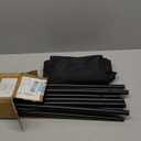 AKTOP Room Divider 4 Panel, 80" W Portable Wall Divider for Room Separation, Freestanding Partition Room Dividers, Folding Room Separators Privacy Screens for Home Office Bedroom, Black