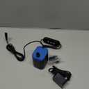 AQQA DC Aquarium Water Pump with Controller,4 Flow Adjustable,Feed Mode,IP68 Submersible Quiet Fish Tank Pump,3 Nozzles for Pond Fountain Statuary Hydroponics Freshwater Saltwater 15W 110V-240V