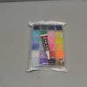 qiipii 48 Color 6mm Jelly AB & Crystal Colorful Resin Rhinestones for Bedazzling Crafting SS30 Flatback Stones Gems Diamonds Charms for Nails Eyes Face Makeup Beauty Tumblers Bottles DIY Crafts Shoes