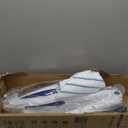 12-in-1 Steam Mop, Fast 15-Sec Heat-Up, 1500W Detachable Handheld Steam Cleaner with 2 Dirt Grip Pads, Removes 99.99% Stubborn Stains for Hardwood Floors, Clothes, Windows, Tiles, Furniture, White