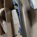 Hadulcet Small Standing Desk Adjustable Height, Mobile Stand Up Desk with Wheels, Portable Walking Pad Table Stand, Rolling Laptop Cart for Standing or Sitting, Black