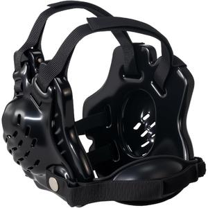 Wrestling Headgear, Youth Wrestling Head Gear with Chin Cup, Sorf Ear Guard for MMA, Jiu-Jitsu (for Users Age 10+) (Black)