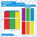  Jetec 300 Pcs Attendance Chart with Magnetic Pocket for Class Management | Colorful Class List, Incentive Chart for Classroom Essentials, Student Behavior Charts and Homework Tracker for Teacher,  11.81"L x 10.43"W x 1.18"Th