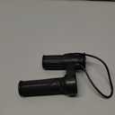 Full Twist Throttle Grip for Electric Bike 12V72V, 3-Pin Waterproof Universal Ebike Throttle, Fits 22.2mm Handlebar for E-Bike, Scooter, Trike