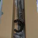 TVWOO Bronze Wrap Around Curtain Rods:5/8 Inch Blackout Adjustable Window Curtain Rod for Bedroom Kitchen Apartment Renter Friendly,Room Darkening Curved Drapery Rods Easy Install,Antique Brown 28-48"