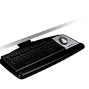3M™ AKT90LE Adjustable Keyboard Tray, Black/Charcoal