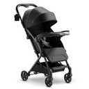 Mompush Lithe V2 Lightweight Travel Stroller, Compact Foldable Baby Stroller with Travel Bag, One-Hand Fold Stroller, Snack Tray, Mechanical Recline Seat, Airplane-Ready, UPF 50+ Canopy & Rain Cover