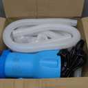 Standard Series Above Ground Pool Filter Pump - 800 GPH Flow Rate | Rapid Circulation & Micro-Debris Filtration, Pool Cartridge Filter Pump System - Keep Water Crystal Clean & Clear-Sky Blue
