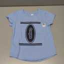 Baby Blue Crayon T-Shirt. Size Girls XS