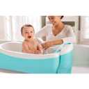 Summer Infant Lil Luxuries Whirlpool Bubbling Spa & Shower (Blue) Luxurious Baby Bathtub with Circulating Water Jets, 2 Piece Set (Pack of 1)