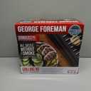George Foreman Family Size (4-6 Servings), GRD6090B Smokeless-Digital Smart Select, Stainless Steel