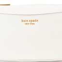 Kate Spade New York Women's Bleecker Saffiano Leather Small Crossbody (One Size, Ivory)