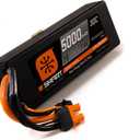 Spektrum Smart RC LiPo Battery Pack: 5000mAh 2S 7.4V 30C with IC3 Connector (EC3 Compatible), Hard Case, SPMX50002S30H3 , Black