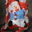 Joliyoou 10FT Christmas Inflatable Decorations, Giant Lighted Ladder Blowups Climbed with Reindeer, Santa, Snowman, C7 String Lights for Xmas Winter Holiday Roofs Trees Balconies Decor