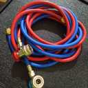 6448 R134A 10 Ft. Hose Set with Manual Couplers