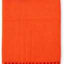 Jarvas acrylic shawls | Hand Woven Woollen shawls |acrylic wintershawls for men and women | Kashmirishawls for men and women |winter warm shawls |woolen shawls |stole (36 x 72 inches) Orange