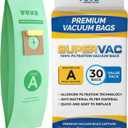 10 Pack Type A Vacuum Bags for Hoover 4010001A, Premium Vacuum Bags for Upright Vacuum Cleaner