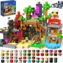 Magnetic Blocks, 400PCS Magnetic Building Blocks, Stacking Magnets for Kids, Sensory Toy for STEM Constructions Magnet Blocks for Boys Girls Age 3+, Christmas Birthday Gifts