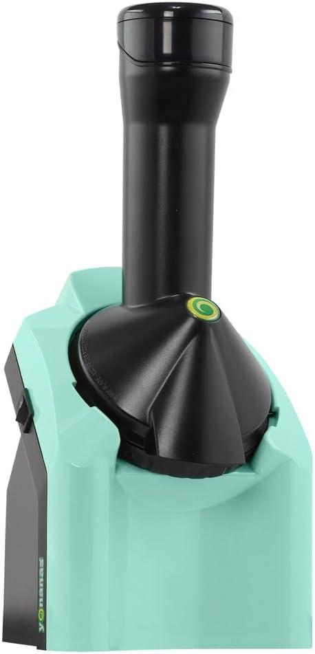 Yonanas 902MN Classic Vegan Non-Dairy Frozen Fruit Soft Serve Dessert Maker, BPA Free, Includes 36 Recipes, 200 Watts, Mint