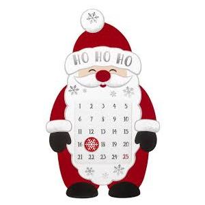 Santa Christmas calandar