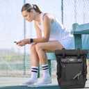 UMGG Tennis Bag Tennis Backpack for Women Men Holds 2 Rackets with Shoe Compartment, Large Pickleball Backpack Hold Tennis Racket, Pickleball Paddles, Badminton Racquet