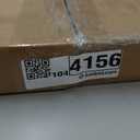 DUMOS 55 Inch Small Computer Desk for Home Office, Modern Study Work Table Simple Style for Bedroom, WritInchg Desks with X-Shaped ReInchforcement, Black