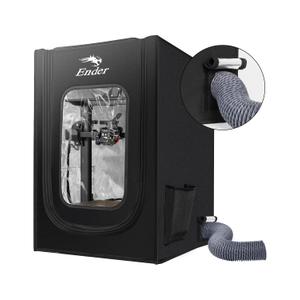 Creality Official 3D Printer Enclosure with Fan Interface Fireproof Dustproof Constant Temperature Dust Cover 480 * 600 * 720mm for Ender 3 V3 SE/KE/Ender 3/Ender 3 Pro/Ender 3V2/Ender 3S1/Neono Fan