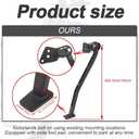 xitomer Dirt Bike Kickstand Compatible with YZ250F YZ450F 2014-2026 Motorcycle Side Stand Foot Side Support