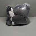 Electric Heated Blanket Full Size 72x84 Inch - Super Soft Flannel, 10 Heat Settings, 1-12H Auto Shut Off, Machine Washable, Easy Controller, Perfect for Winter Warmth - Charcoal Gray