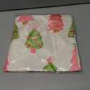 Christmas Tree Pillow Covers 18x18 Inches, Preppy Pink and Green Xmas Pine Tree Decorative Pillowcase Cases, Winter Christmas Throw Pillow Covers for Couch Sofa Bed Home Room Decor