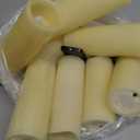 Vinkor Flameless Candles Battery Operated Candles Real Wax Pillar LED Candles with 10-Key Remote and Cycling 24 Hours Timer (Ivory 4" 5" 6" 7" 8" 9")